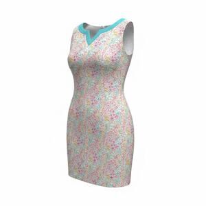 Maggie Breen Too Girls Dress Size 10 Floral Sleeveless Pastel Easter Spring
